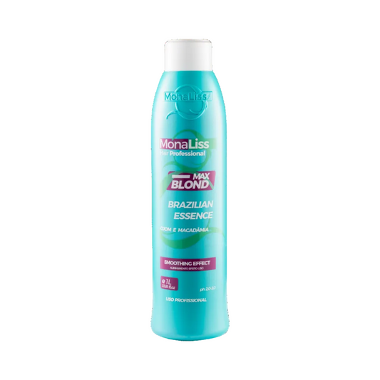 Monaliss Hair Professional Max Blond Formaldehyde Free Hair Straightening 33.8 fl oz