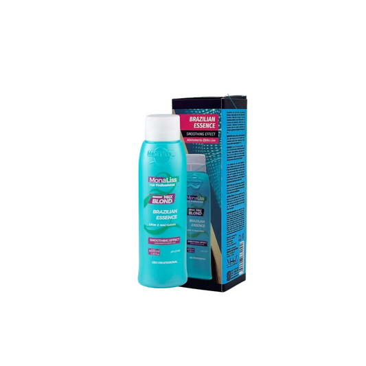 Monaliss Hair Professional Max Blond Formaldehyde Free Hair Straightening 3.38 fl oz